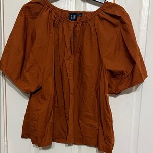 GAP Women's Terracotta Blouse
